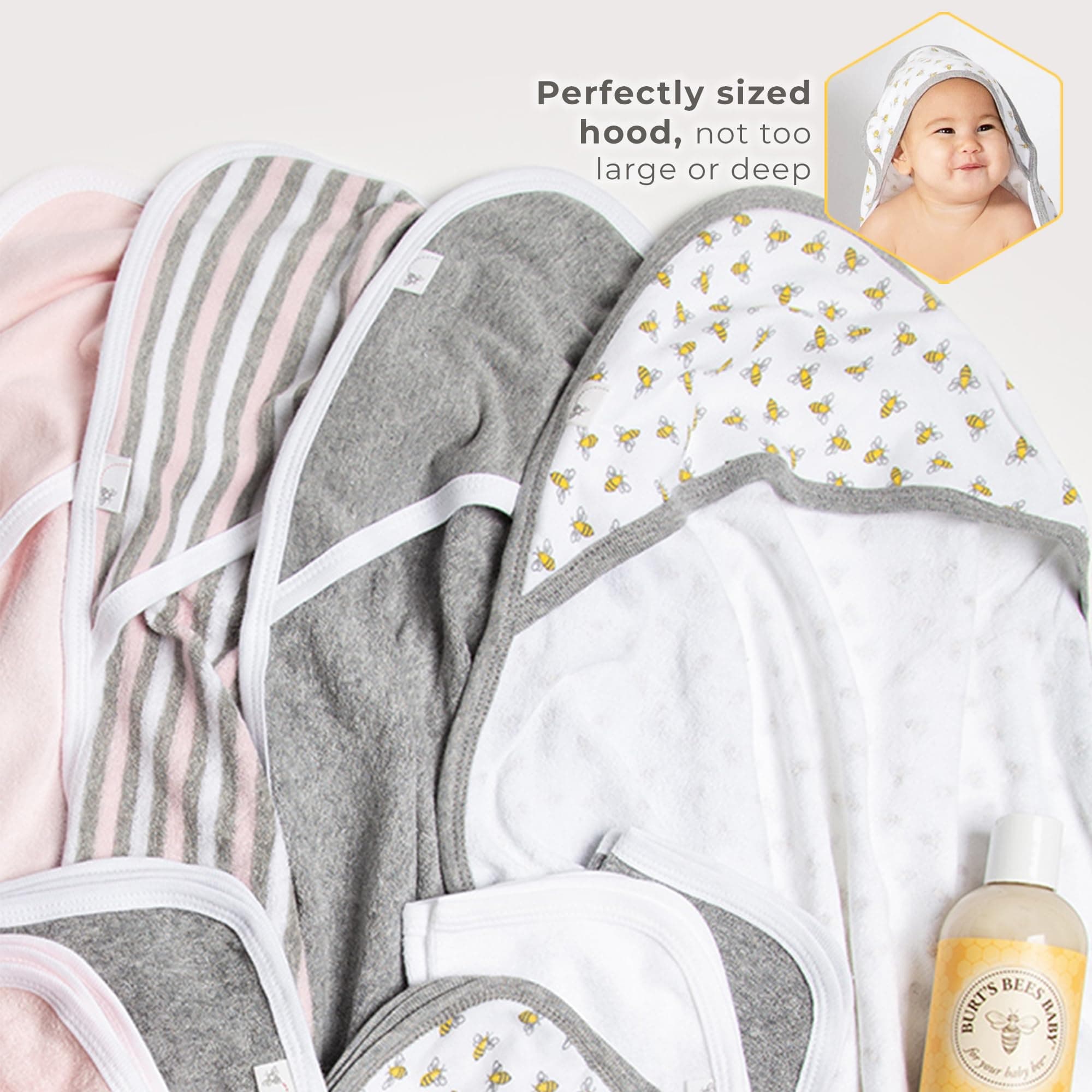 Burt's Bees Baby Hooded Towel