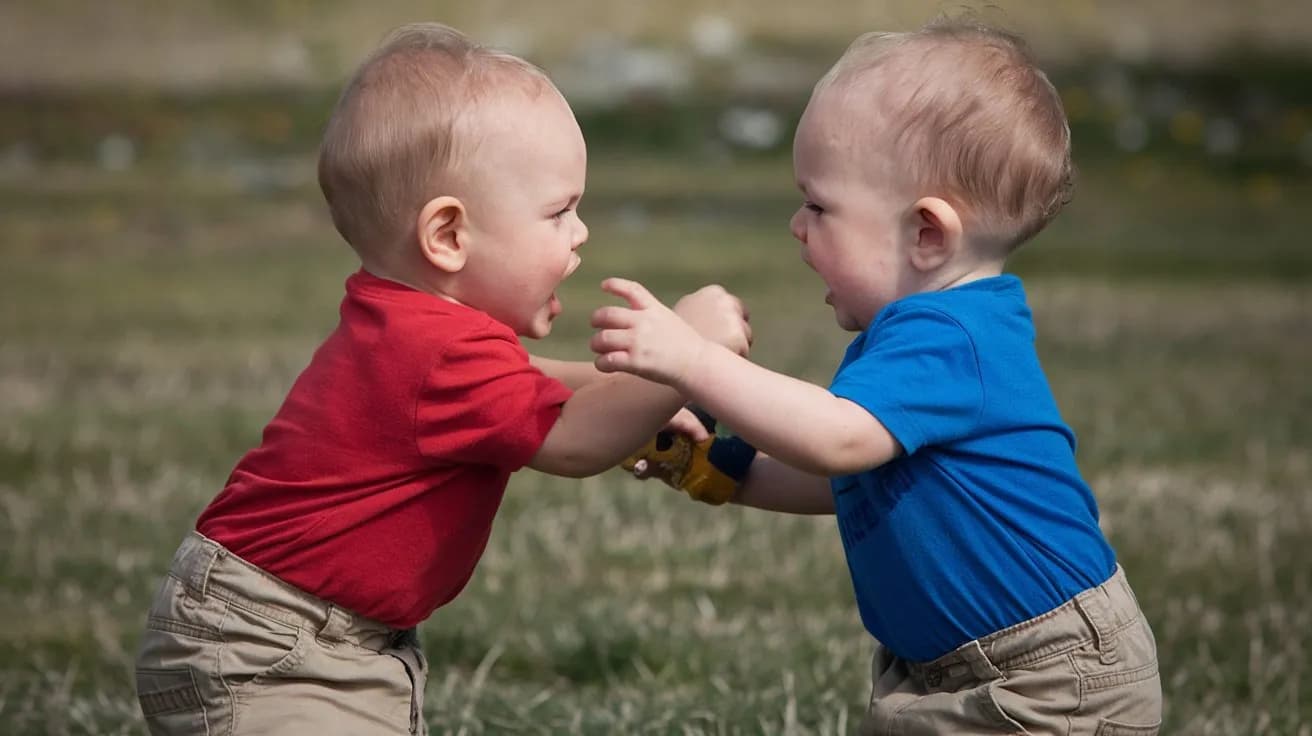 Twin Toddler Fights: When Sharing, Biting, and Hitting Is Normal and When It's Not
