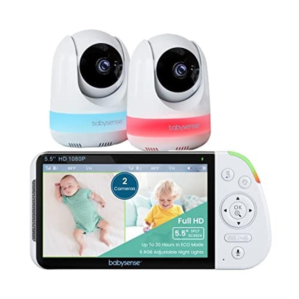 Best Baby Monitors With Two Cameras for Twins