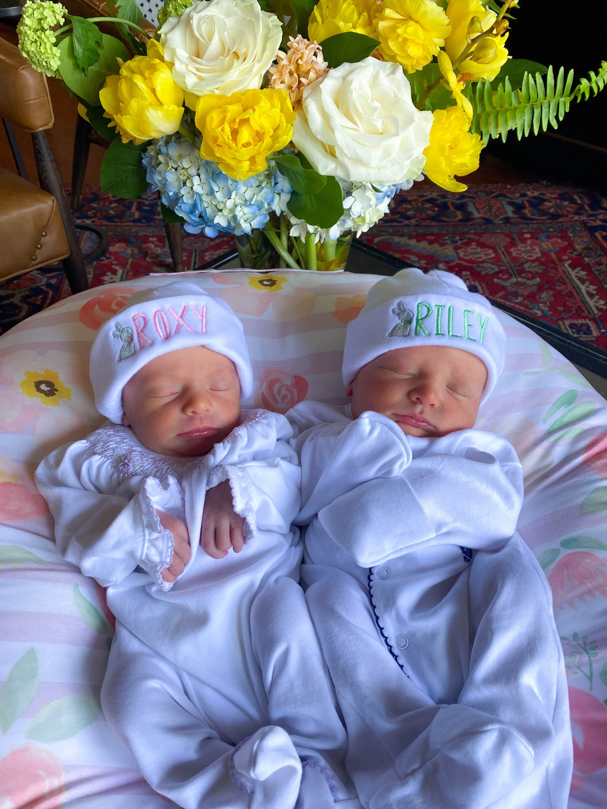 C-Section Recovery While Caring for Two Newborns