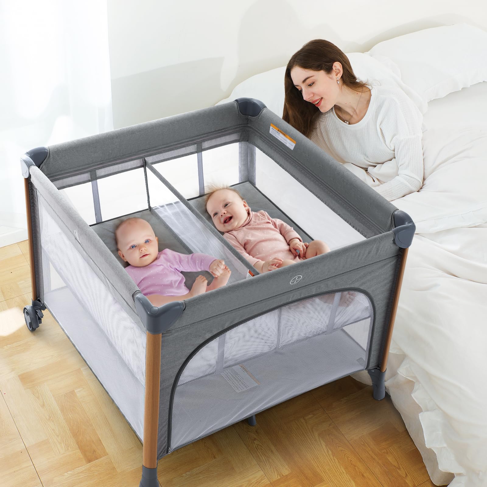 Portable Cribs for Traveling With Twins: What Actually Works
