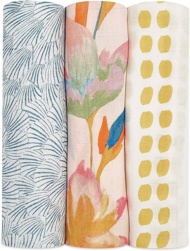 Aden + Anais Bamboo Swaddles (3-pack)