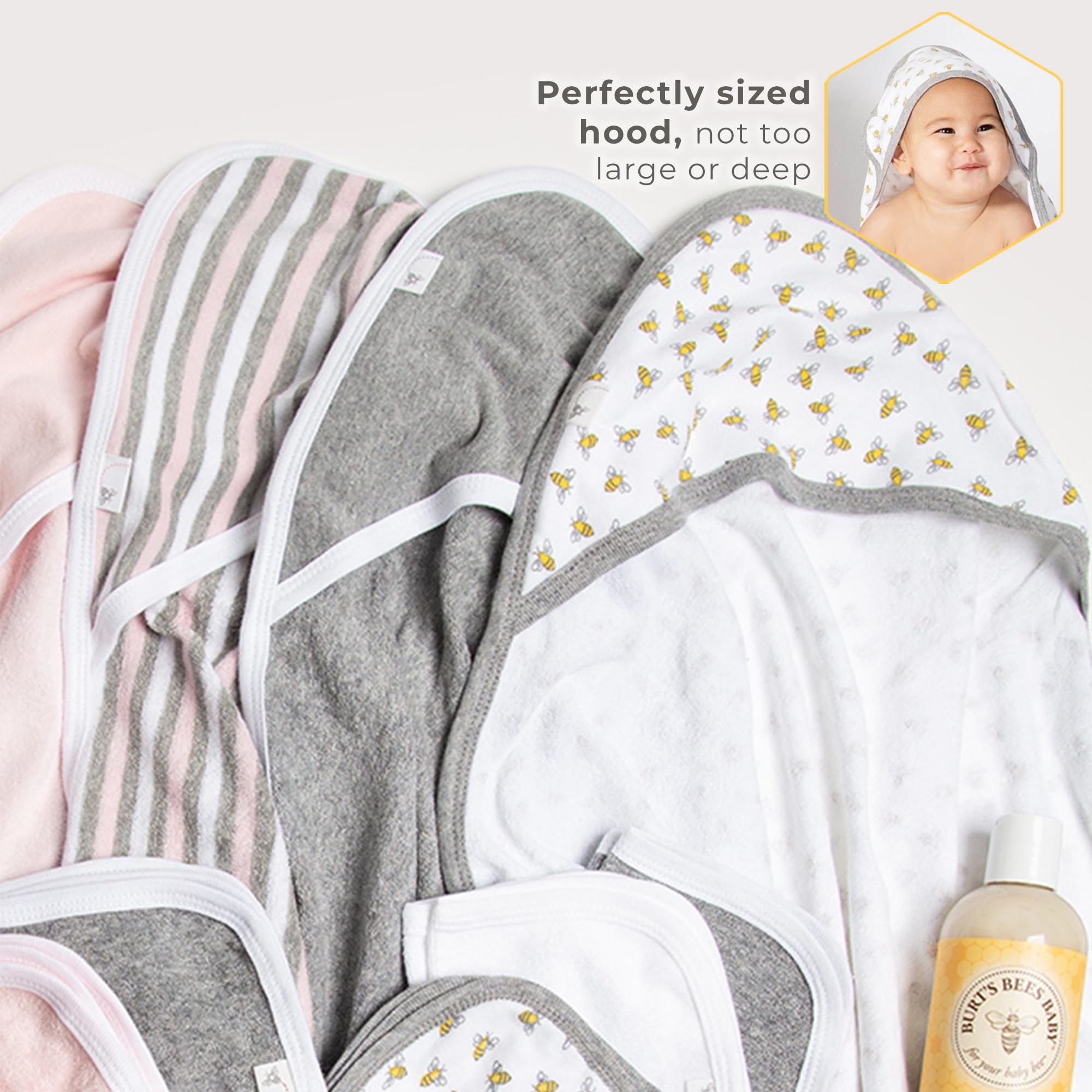 Burt's Bees Baby Hooded Towel