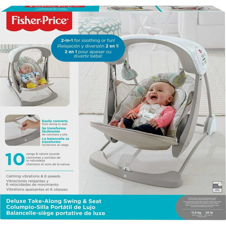 Fisher-Price Deluxe Take-Along Swing