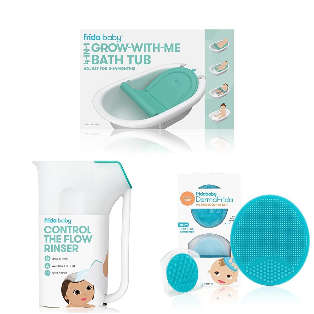 Frida Baby 4-in-1 Grow-with-Me Bath Tub