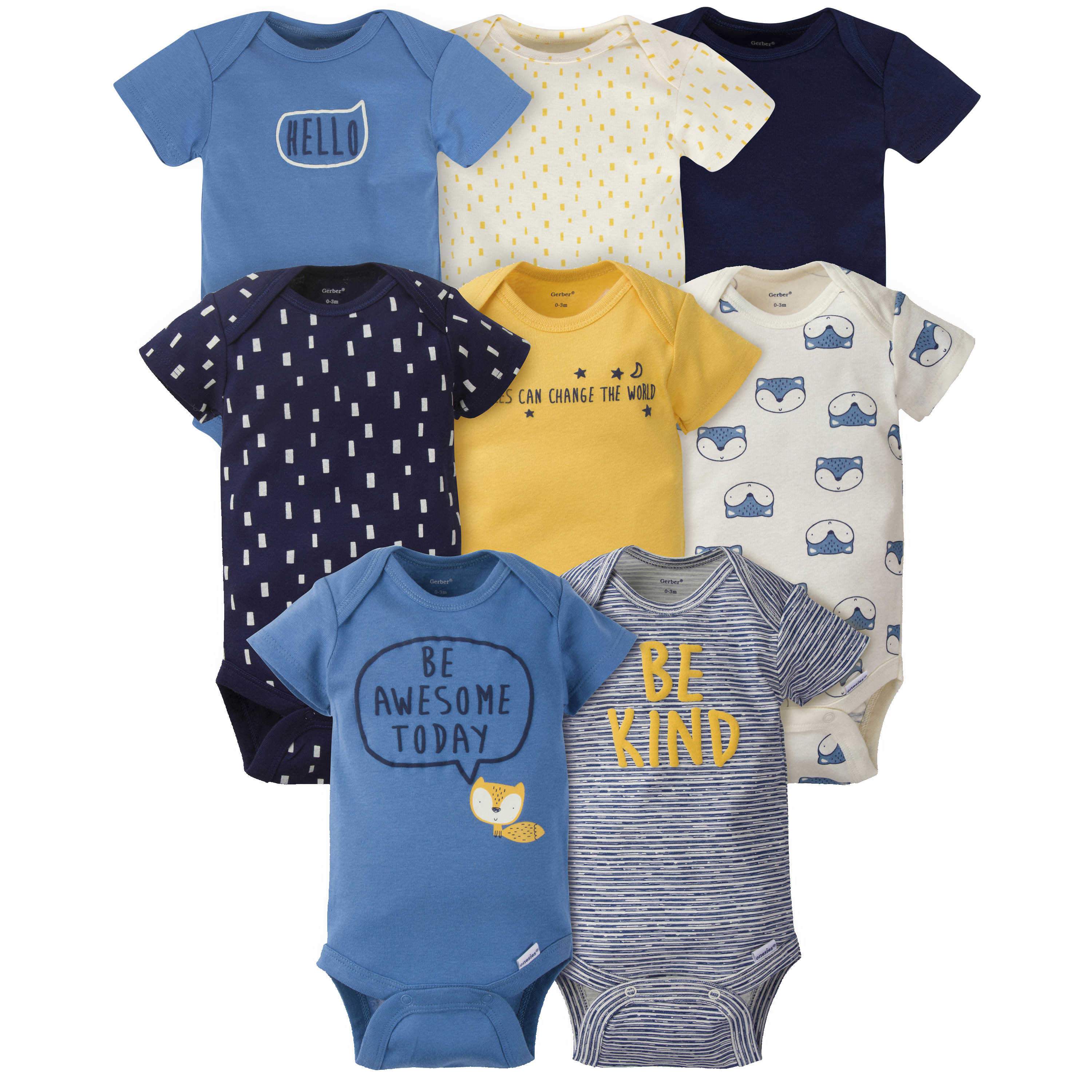 Gerber Onesies Newborn (8-pack)