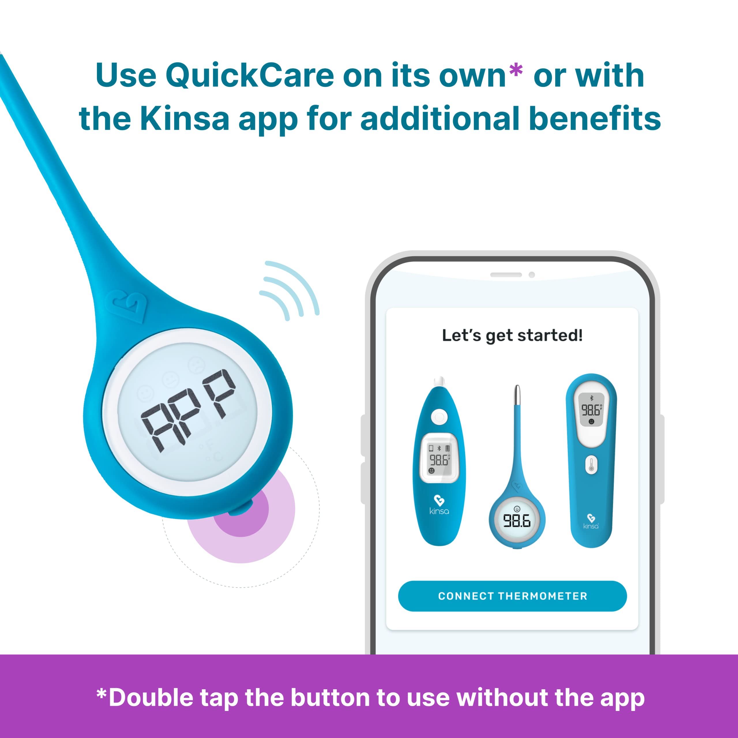 Kinsa QuickCare Smart Thermometer